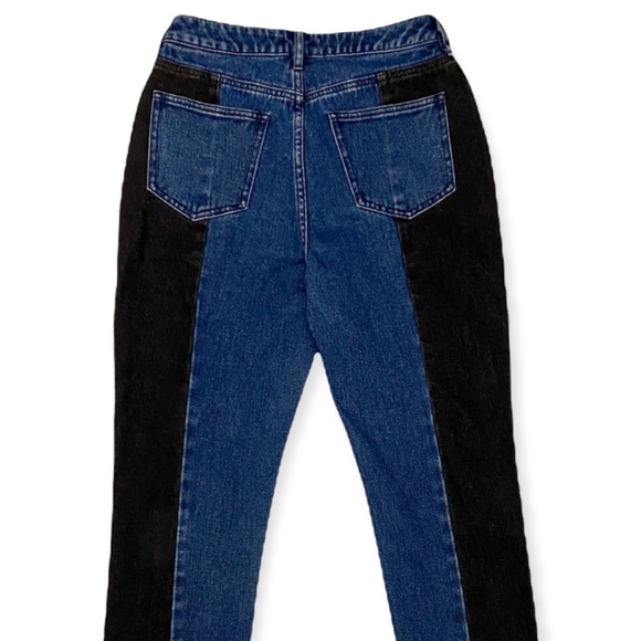 PAC Sun High Waisted Two Tone Loose Fit Jeans - Picture 3 of 10